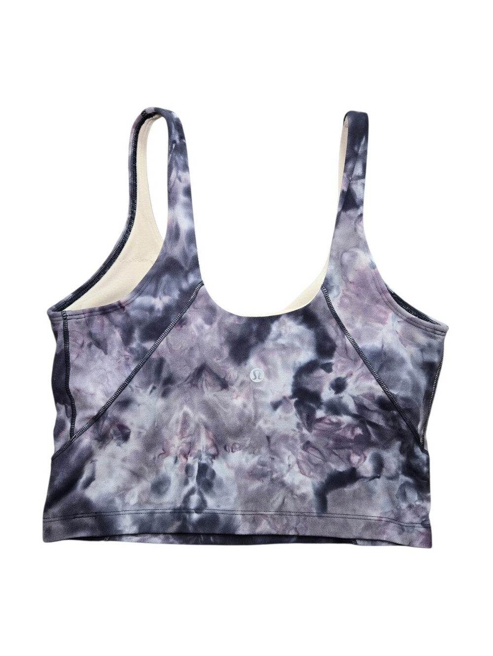 Lululemon Align Tank Top - Diamond Dye Chrome Violet Verbana Graphite Grey - Picture 3 of 8